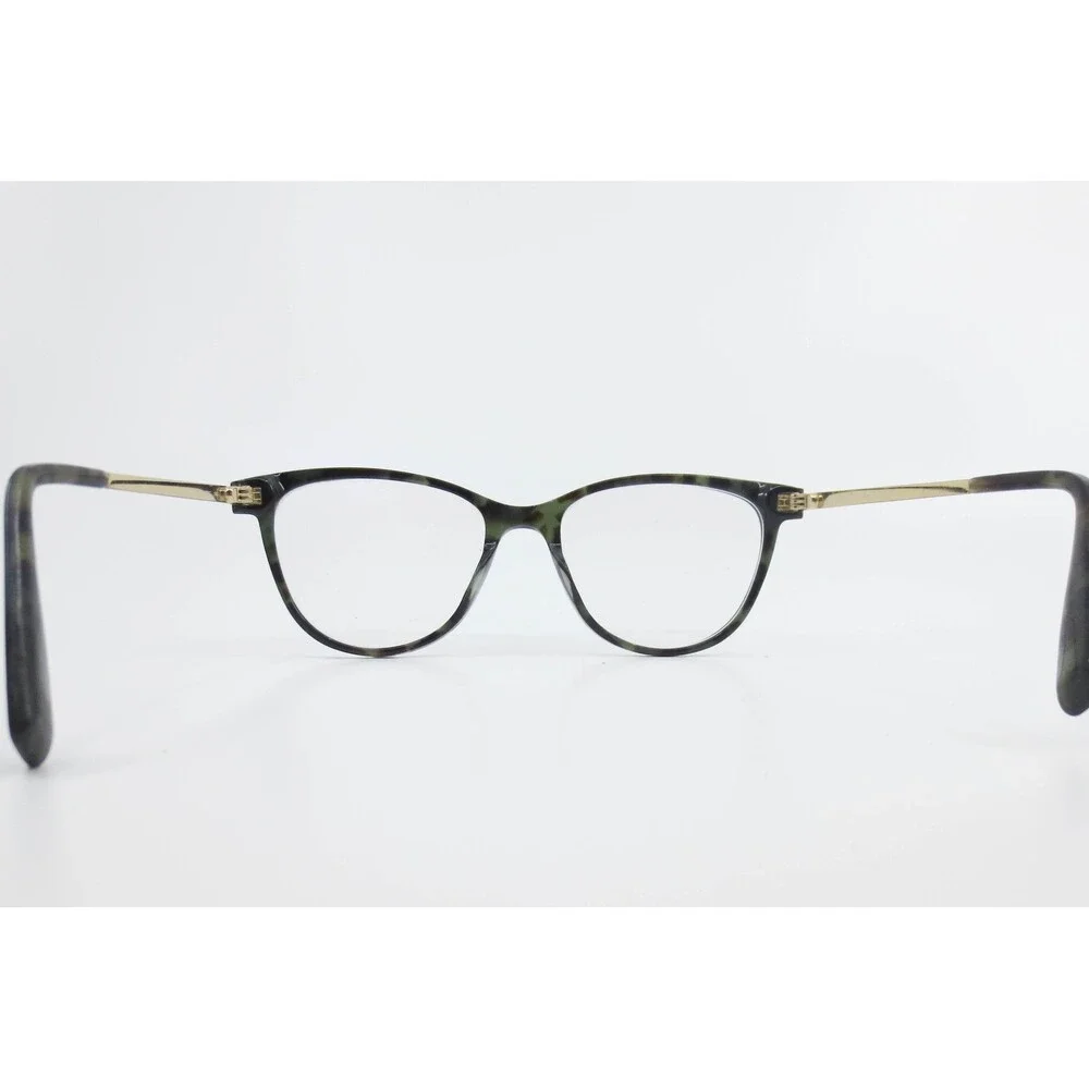 Furla VFU615K Green Tortoise Cat Eye Eyeglasses Frames 53-18-140 COL.09GC